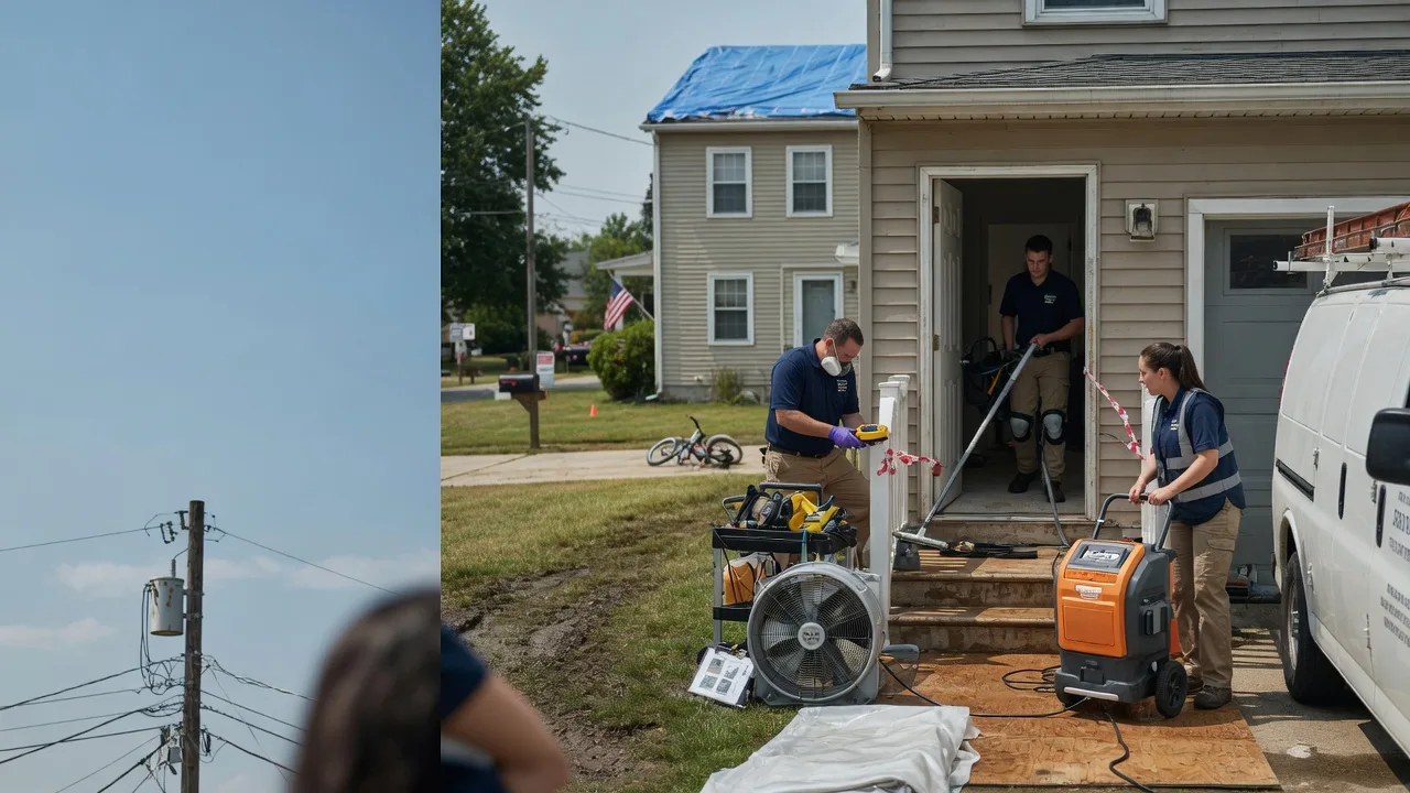 Water Damage Repair in Chase, KS near me
